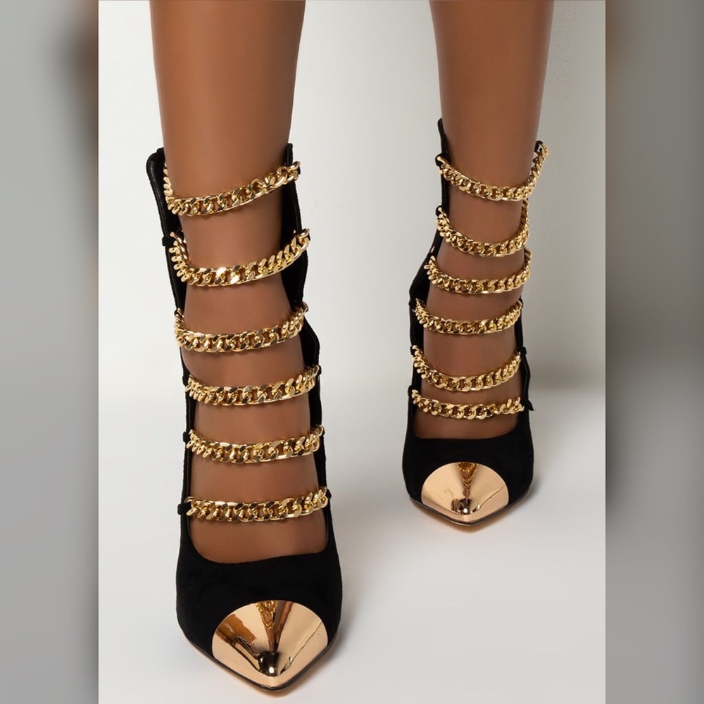 VIP Chain Link Booties